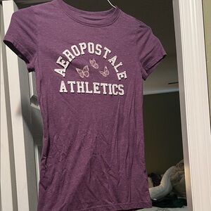 Aeropostale Violet Athletics Tee